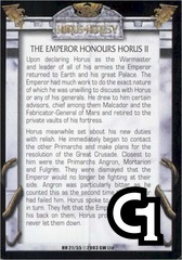 The Emperor Honours Horus II